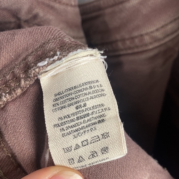 FREE People Button Fly Front Womens Brown Distressed Jeans Pants - Size 8 - Picture 15 of 16